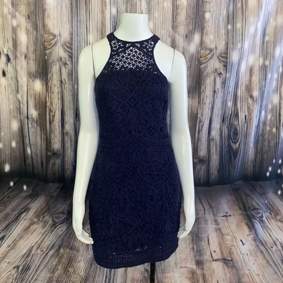Lilly Pulitzer | Dresses | Lilly Pulitzer Jamie Shift Knit Crochet Dress  Size Medium | Poshmark